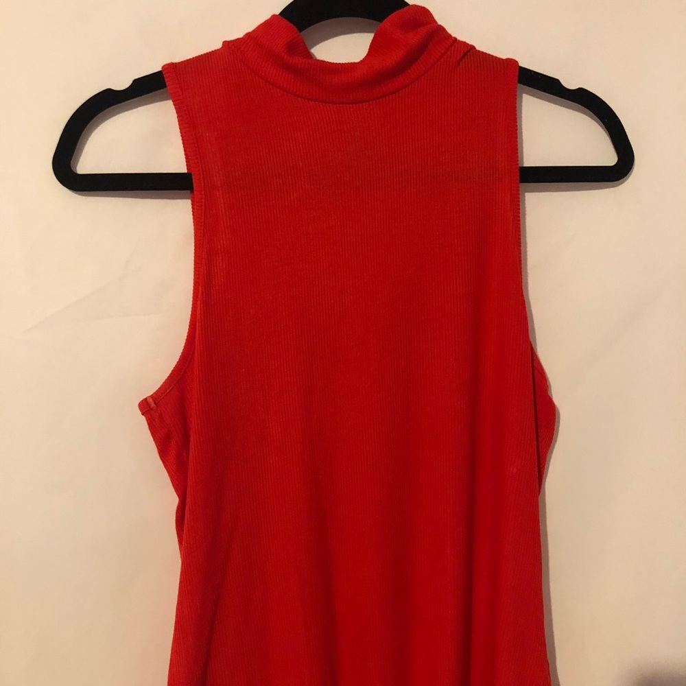 Turtleneck shorts sleeve bodysuit